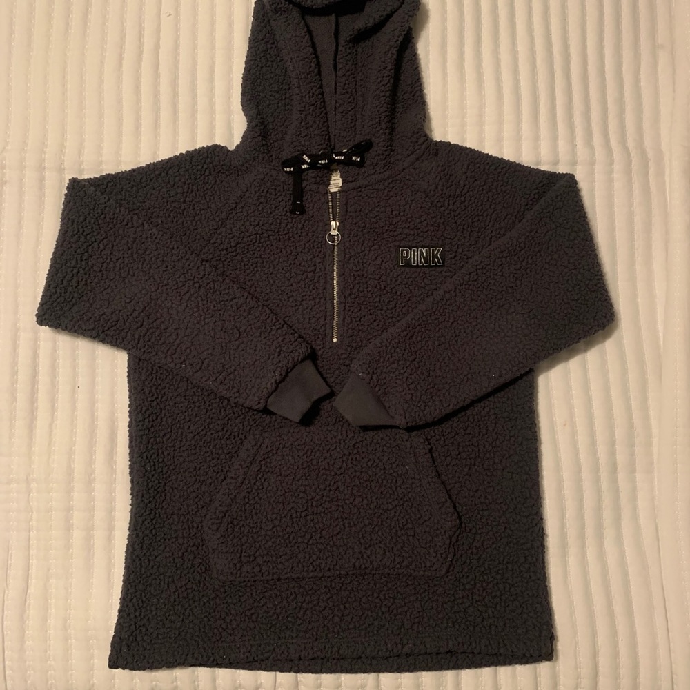 PINK Sherpa Hoodie